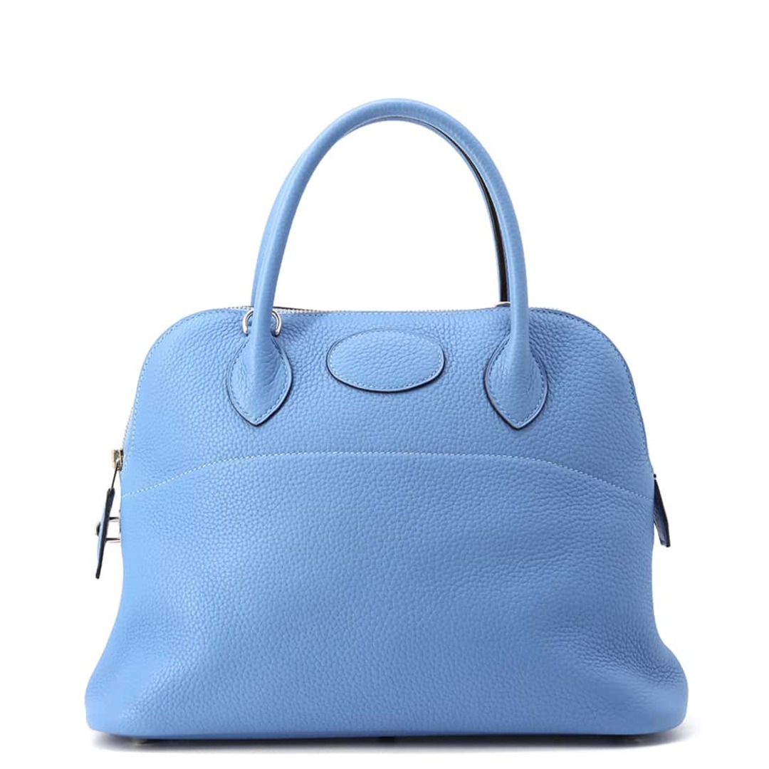 HERMES - エルメス ハンドバッグ ボリード31 ブルーパラダイス/シルバー金具 トリヨンクレマンス R刻印 2wayショルダー