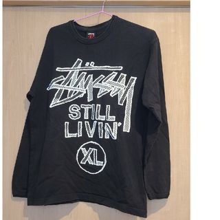 STUSSY(Tシャツ/カットソー(七分/長袖) ・ ブラック/黒色系)の STUSSY(Tシャツ/カットソー(七分/長袖) ・ ブラック/黒色系)の
