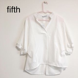 フィフス(fifth)のfifth◆スキッパーシャツ◆新品未使用(シャツ/ブラウス(長袖/七分))