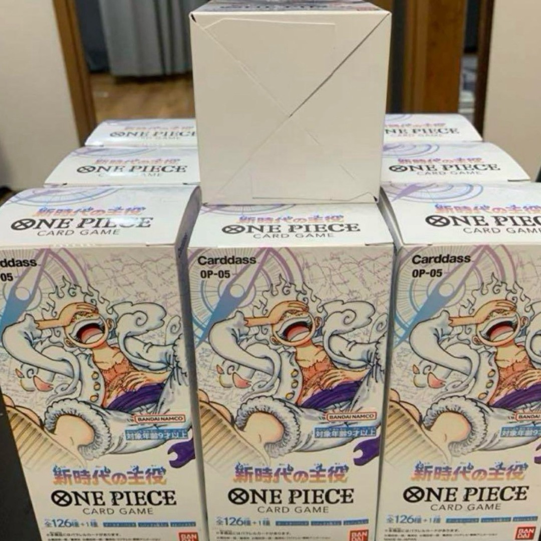 ポケモン - ワンピースカードゲーム 新時代の主役 10BOX 新品未開封 テープ付き