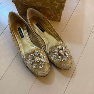 DOLCE&GABBANA(ハイヒール/パンプス ・ ゴールド/金色系)の DOLCE&GABBANA(ハイヒール/パンプス ・ ゴールド/金色系)の