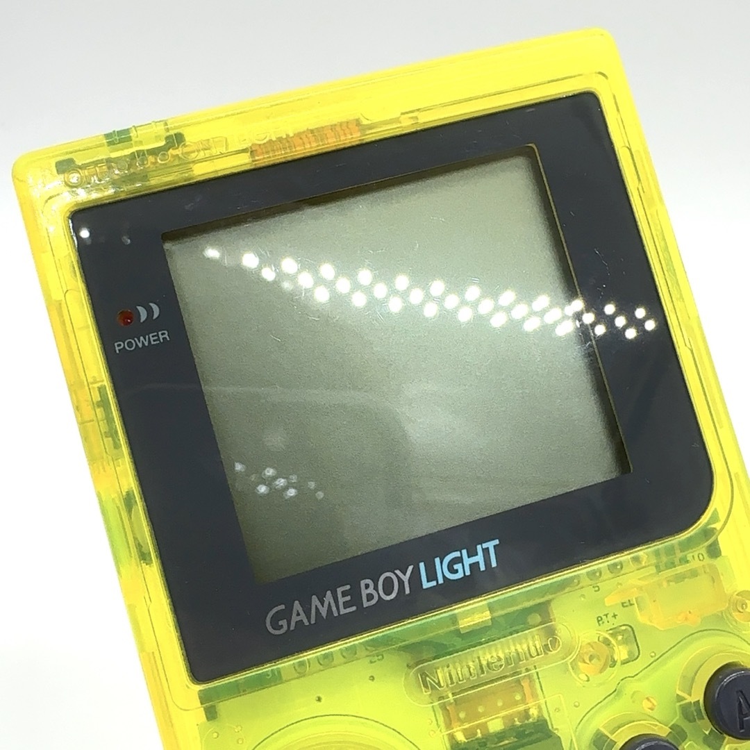 ⭐️美品⭐️ 任天堂 ゲームボーイライト 本体 クリアイエロー ⭐️美品⭐️ 任天堂 ゲームボーイライト 本体 クリアイエロー