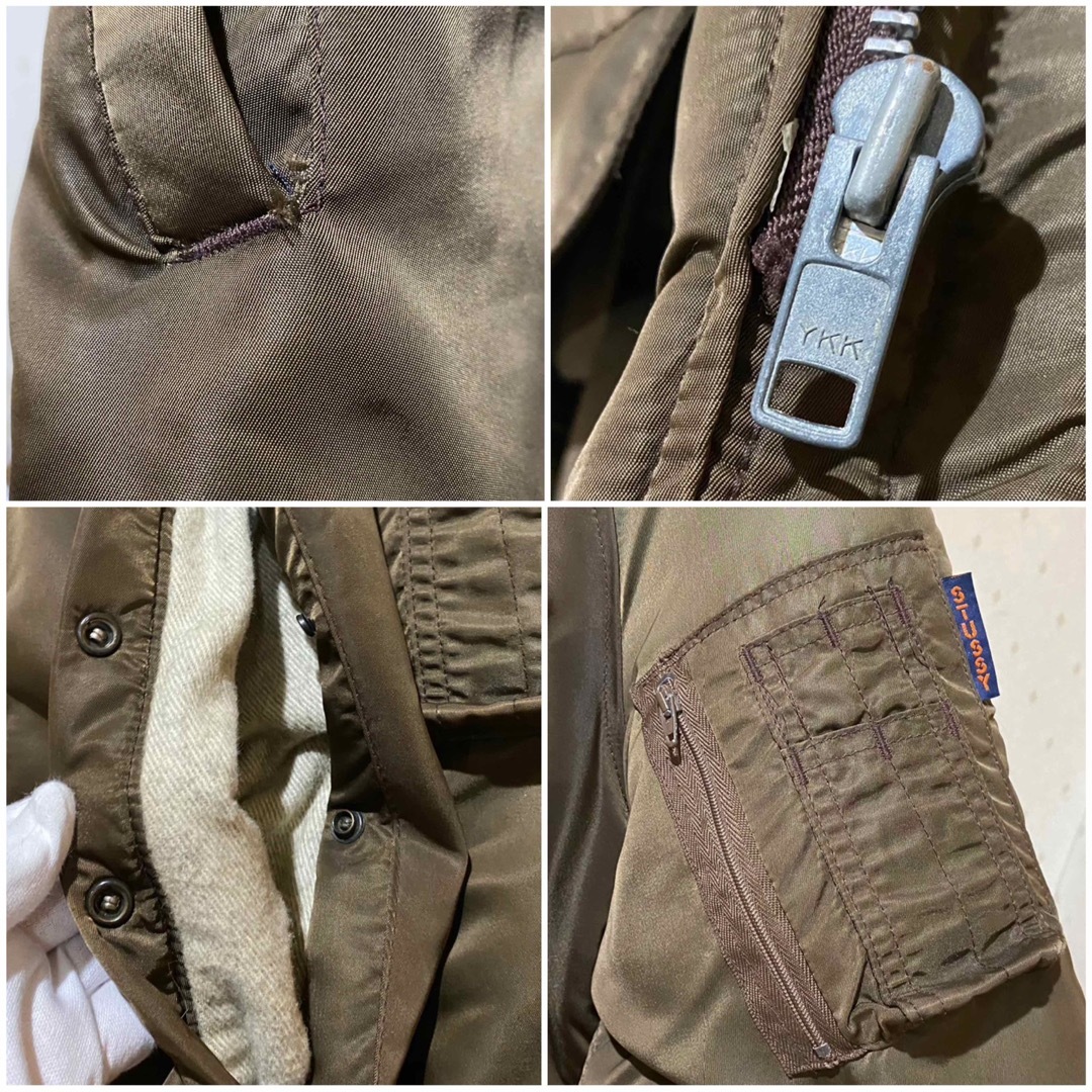 90'S STUSSY OUTDOOR N-3B フライトジャケット USA製 90'S STUSSY OUTDOOR N-3B フライトジャケット USA製