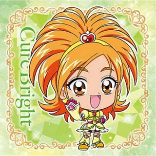 【No.08 キュアブライト (R レア) 】にふぉるめーしょん プリキュアオールスターズ シールウエハース(その他)