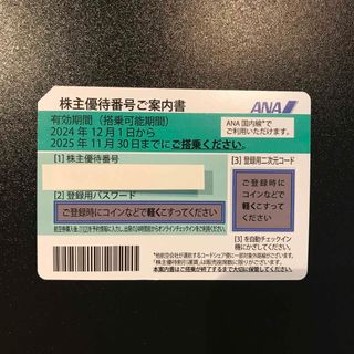ANA  全日空  株主優待券  1枚(航空券)
