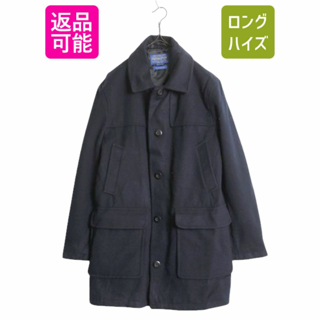 PENDLETON - 90s ペンドルトン ウール ハーフ コート メンズ S PENDLETON - 90s ペンドルトン ウール ハーフ コート メンズ S