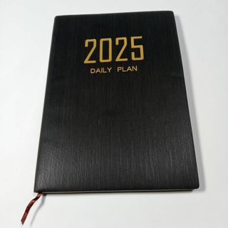 2025年度 A5 厚型手帳 14.5cm x 21cmサイズ 360 ページ(カレンダー/スケジュール)