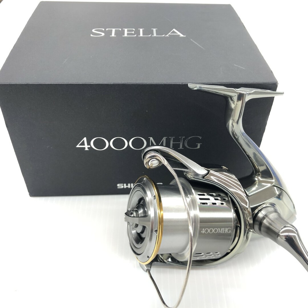 SHIMANO - σσ【中古】SHIMANO シマノ スピニングリール 18ステラ 4000MHG 程度A 箱付 03810 目立った傷や汚れなし