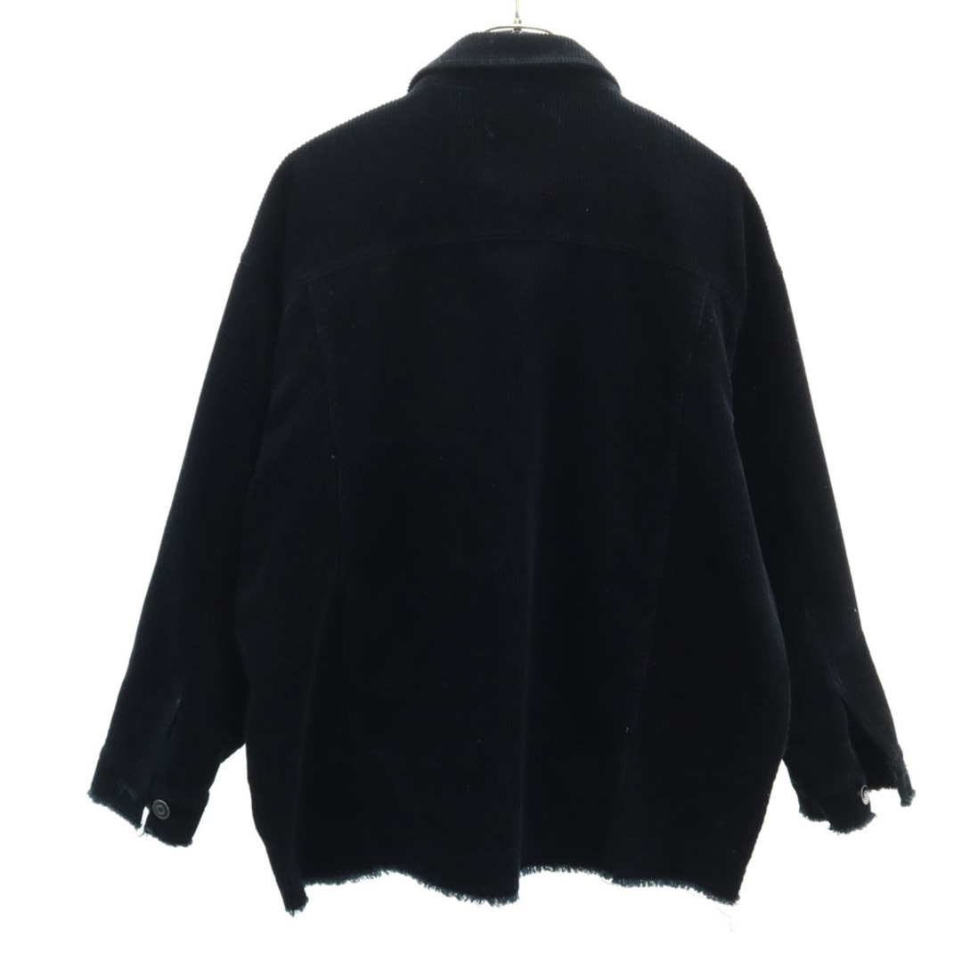 ZARA - ザラ 長袖 コーデュロイ シャツジャケット S ブラック ZARA - ザラ 長袖 コーデュロイ シャツジャケット S ブラック