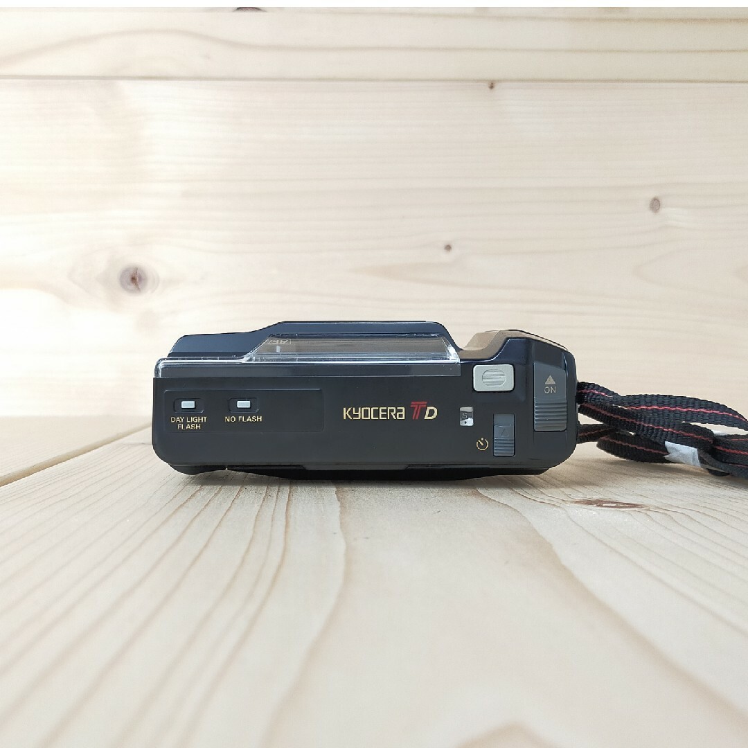 ☆動作確認済☆KYOCERA 京セラ TD コンパクトフィルムカメラ ☆動作確認済☆KYOCERA 京セラ TD コンパクトフィルムカメラ