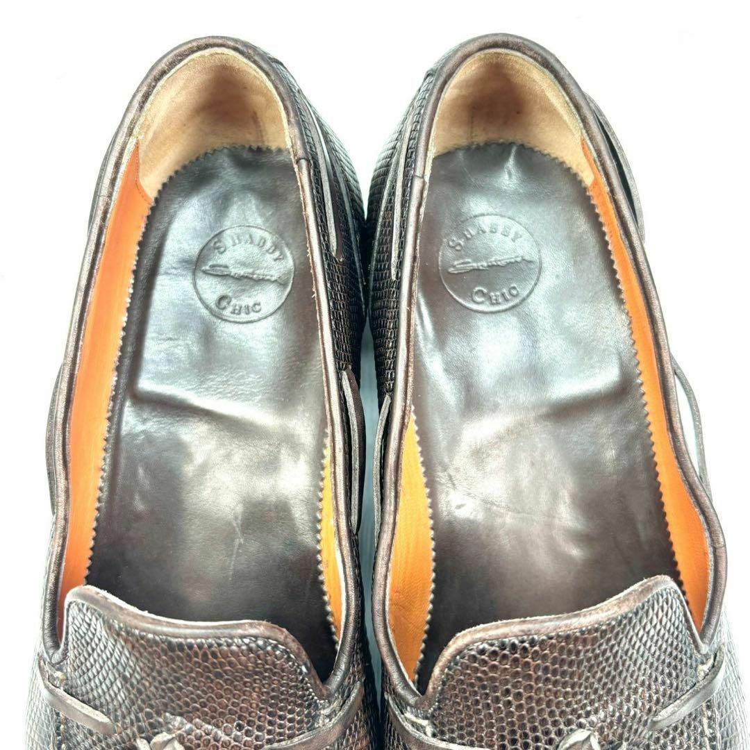 Santoni サントーニ リザード イグアナ ローファー 8 Santoni サントーニ リザード イグアナ ローファー 8
