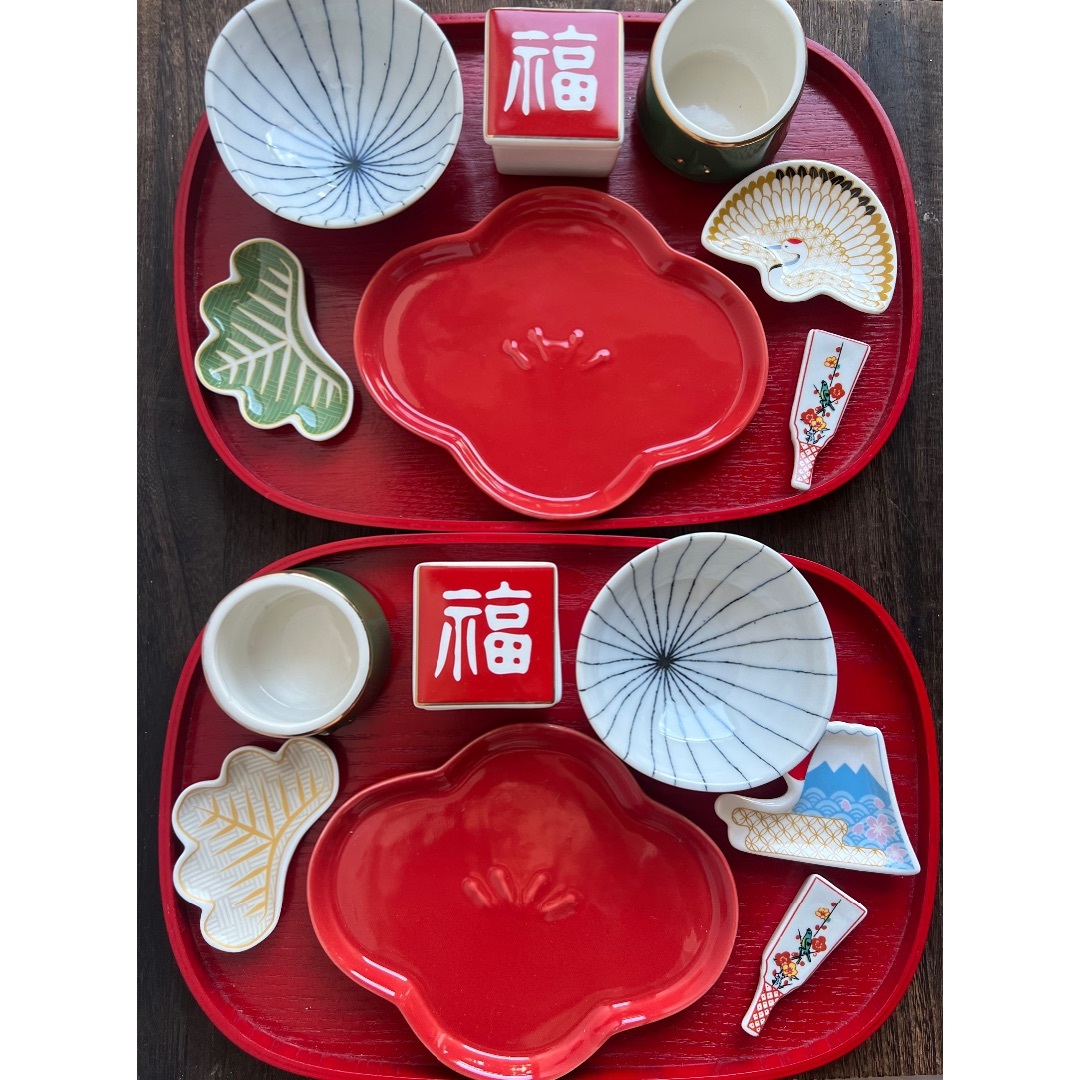 【新品】お正月の食器セット(2組