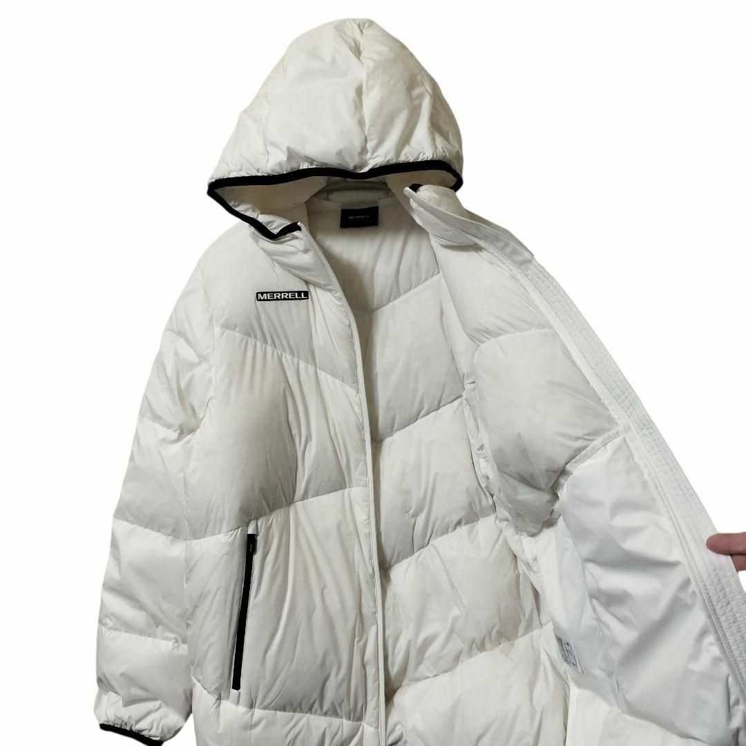 MERRELL - 【新品】MERRELL GOOSE DOWN JACKET レディースL 白の MERRELL - 【新品】MERRELL GOOSE DOWN JACKET レディースL 白の