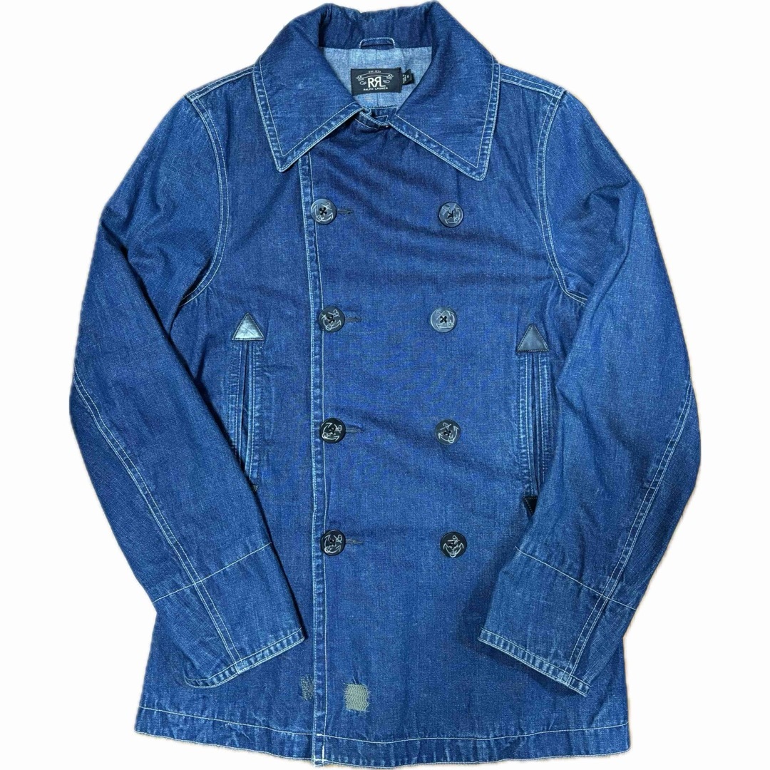 RRL デニム Pコート ポロラルフローレン デニムジャケット アイビー RRL デニム Pコート ポロラルフローレン デニムジャケット アイビー