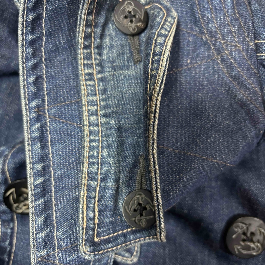 RRL デニム Pコート ポロラルフローレン デニムジャケット アイビー RRL デニム Pコート ポロラルフローレン デニムジャケット アイビー