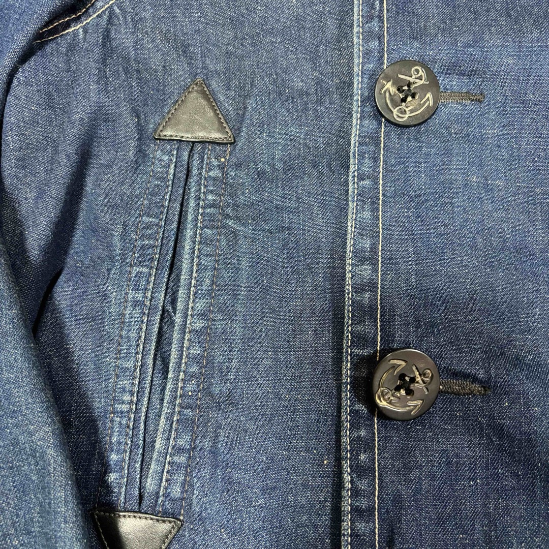 RRL デニム Pコート ポロラルフローレン デニムジャケット アイビー RRL デニム Pコート ポロラルフローレン デニムジャケット アイビー