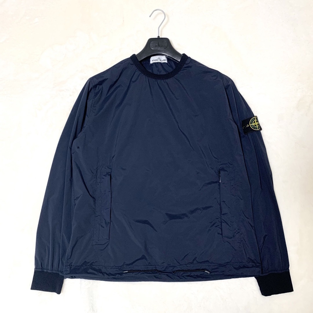 STONE ISLAND - STONE ISLAND Skin Touch Nylon プルオーバー 紺 STONE ISLAND - STONE ISLAND Skin Touch Nylon プルオーバー 紺