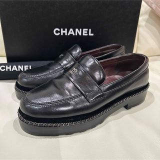 CHANEL(厚底 ・ ローファー/革靴)のフリマアイテム一覧 CHANEL(厚底 ・ ローファー/革靴)のフリマアイテム一覧