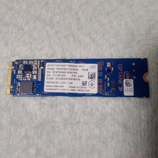 インテル(intel)のintel Optane Memory MEMPEK1W016GA(PC周辺機器)