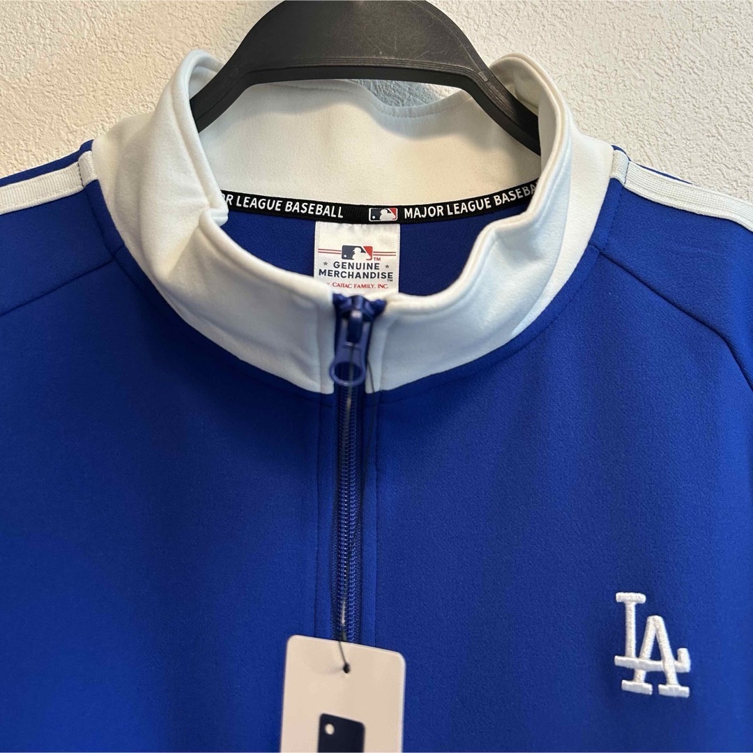 MLB - 希少【L】MLB ドジャース サイドライン 長袖トラック MLB - 希少【L】MLB ドジャース サイドライン 長袖トラック