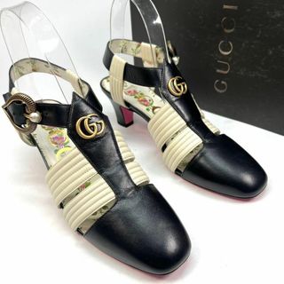 GUCCI - GUCCI グッチ パンプス サンダル GGバックル ストラップ GUCCI - GUCCI グッチ パンプス サンダル GGバックル ストラップ