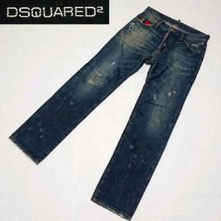 定価10万❗最終値下げDSQUARED2 バイカーデニム ペイント加工 定価10万❗最終値下げDSQUARED2 バイカーデニム ペイント加工