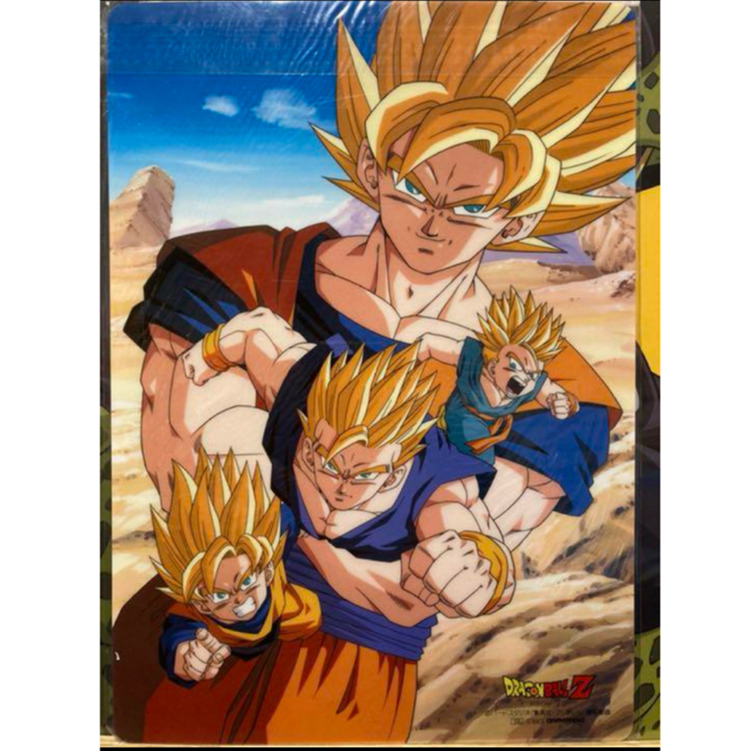 ドラゴンボールZ 下敷き 14 ベジット ゴテンクス 孫悟飯 ドラゴンボールZ 下敷き 14 ベジット ゴテンクス 孫悟飯