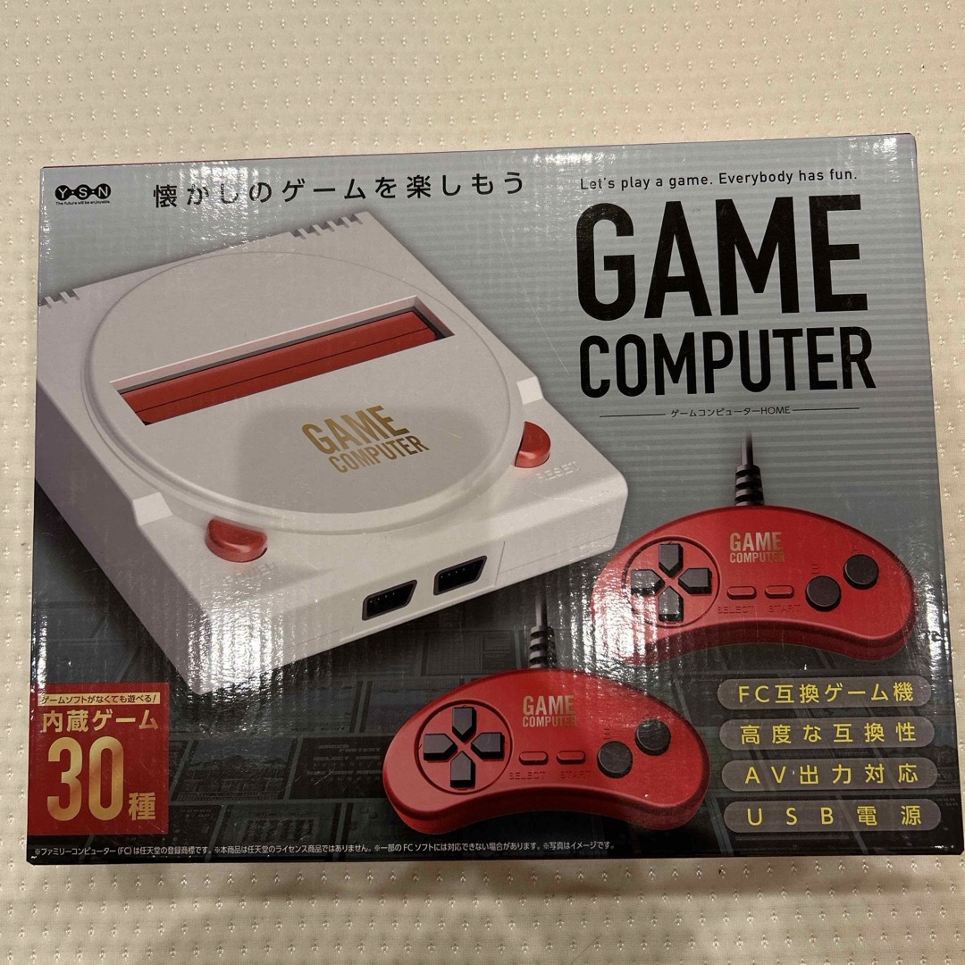 ゲームコンピューター game computer エンタメ/ホビーのゲームソフト/ゲーム機本体(家庭用ゲーム機本体)の商品写真