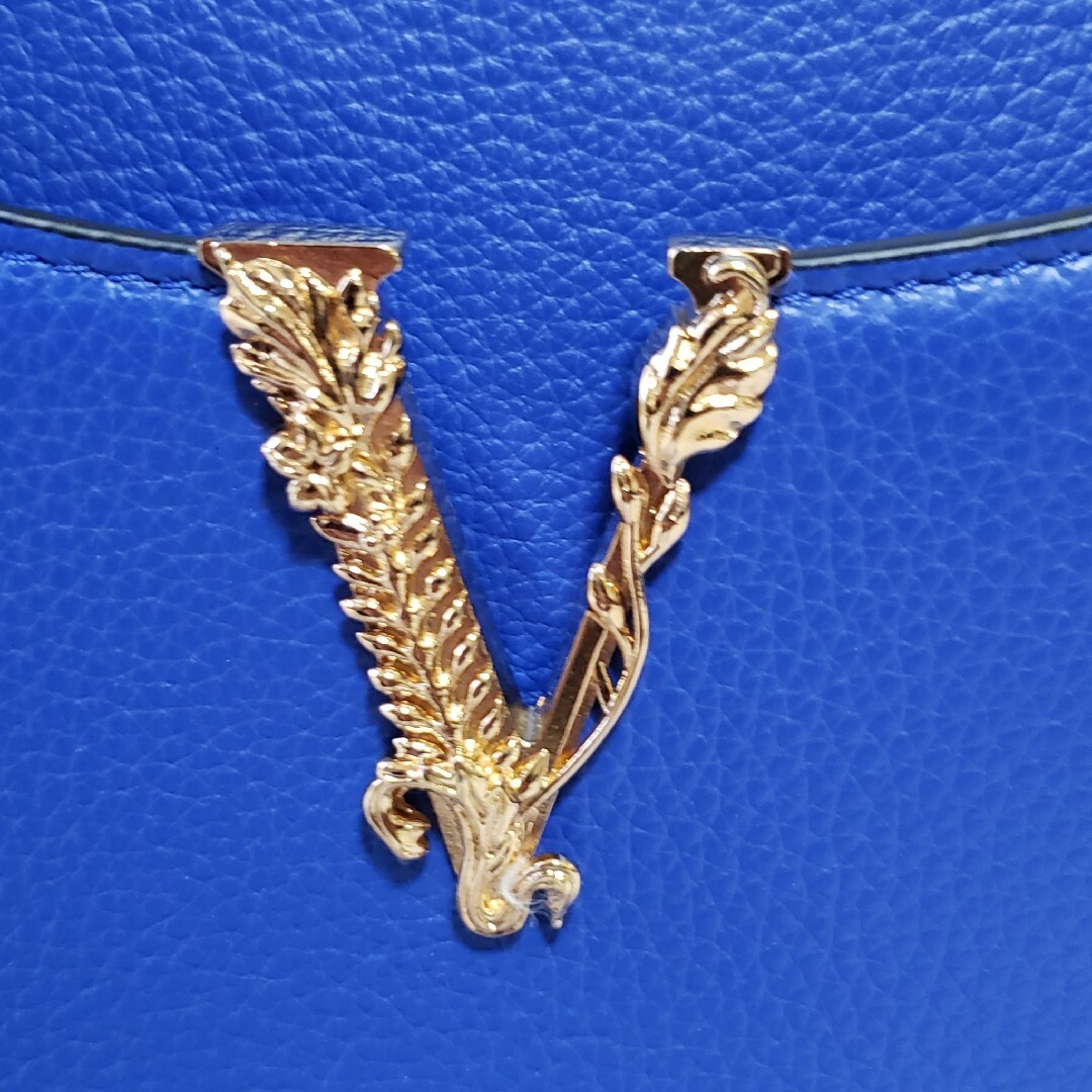 VERSACE ヴェルサーチェ ヴィルトゥスレター ハンドバッグ 2way VERSACE ヴェルサーチェ ヴィルトゥスレター ハンドバッグ 2way