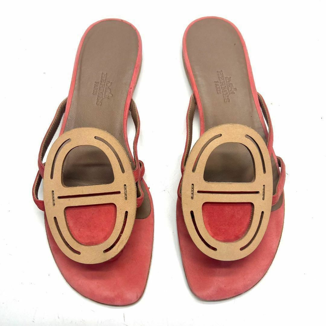 HERMES エルメス サンダル ダンクル 36 1/2 サンダル HERMES エルメス サンダル ダンクル 36 1/2 サンダル