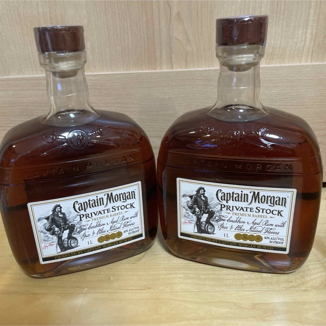 Captain Morgan Private Stock 1L 2本セットの通販 by Captain Morgan Private Stock 1L 2本セットの通販 by