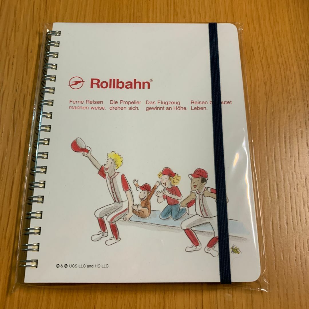 新品！未使用！Rollbahn おさるのジョージ ロルバーン 限定 おさるのジョージ ロフト ノート Rollbahn