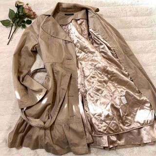 INGNI イング　ライナー付き　ベルト付き　シェルボタン　スプリングコート　M