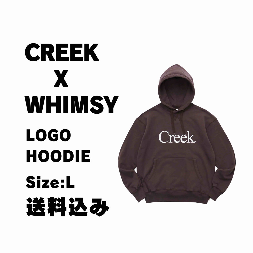 CREEK X WHIMSY LOGO HOODIE L CREEK X WHIMSY LOGO HOODIE L