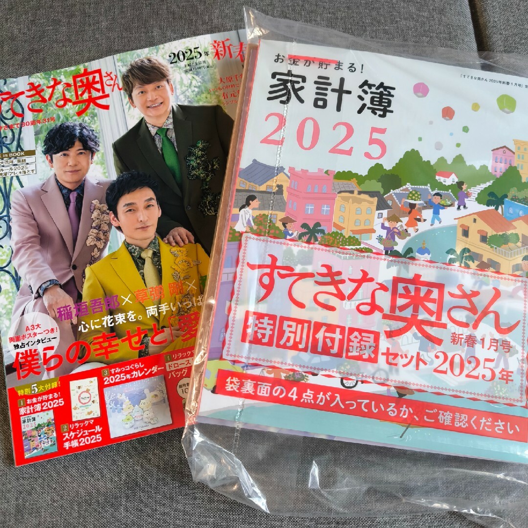 すてきな奥さん 2025 付録付き エンタメ/ホビーの本(住まい/暮らし/子育て)の商品写真