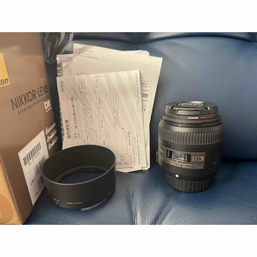 ニコン AF-S DX Micro NIKKOR 40mm f/2.8G 美品 レンズ(単焦点) ニコン AF-S DX Micro NIKKOR 40mm f/2.8G 美品 レンズ(単焦点)