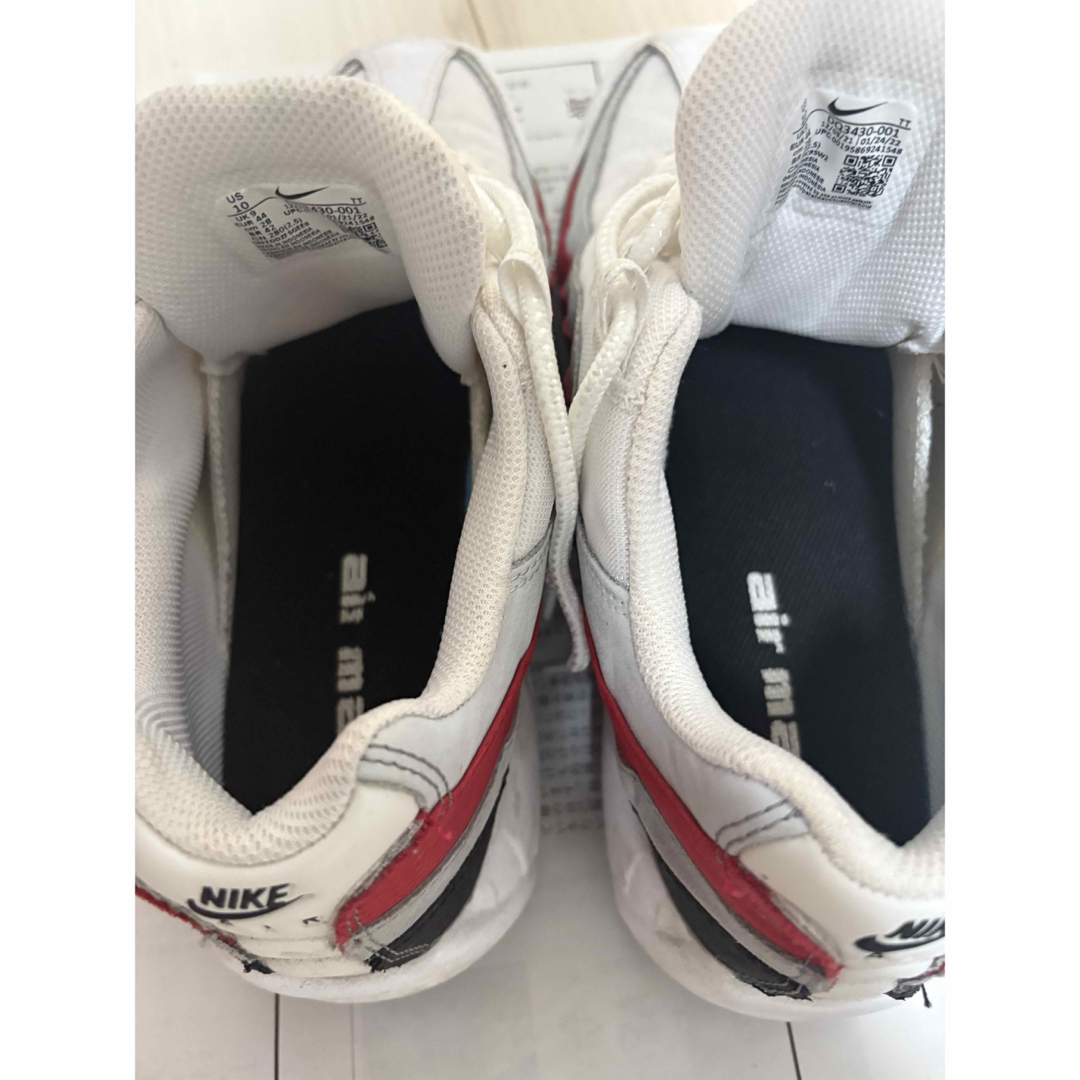 NIKEエアマックス95 エッセンシャル 赤白 28cm