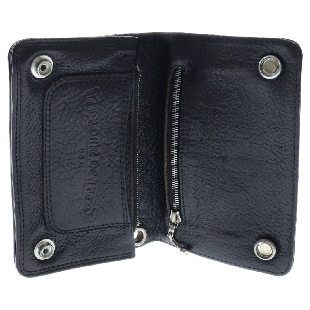 CHROME HEARTS クロムハーツ 2zip ウォレット 財布 クロス 折り財布 CHROME HEARTS クロムハーツ 2zip ウォレット 財布 クロス 折り財布