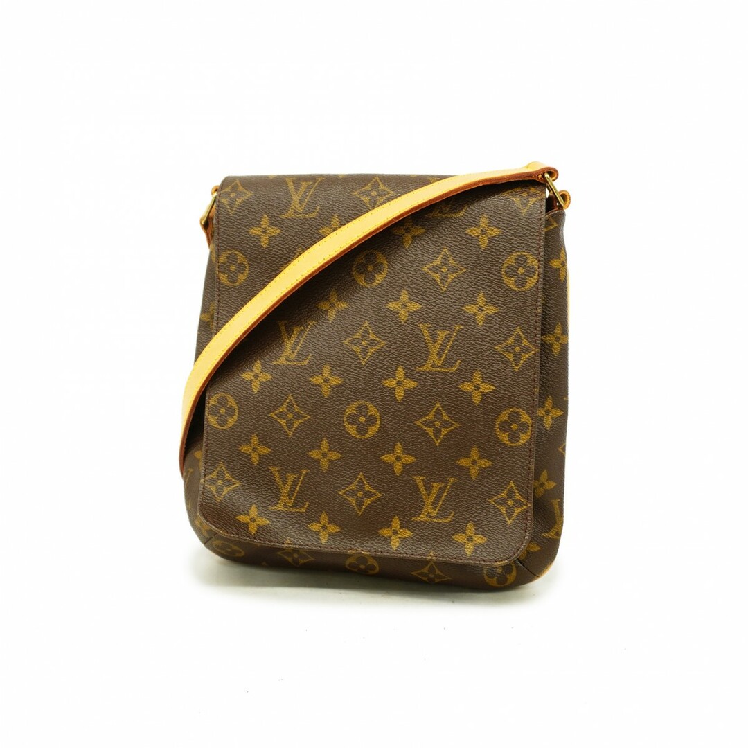 LOUIS VUITTON - 【4td3912】ルイヴィトン ショルダーバッグ モノグラム ミュゼットサルサショートストラップ M51258 ブラウン【中古】レディース