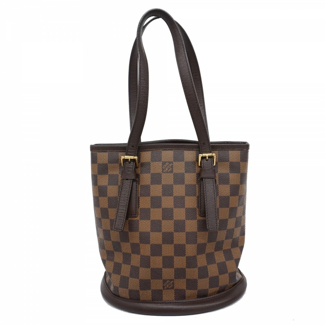 LOUIS VUITTON - 【4td3970】ルイヴィトン トートバッグ ダミエ マレ N42240 エベヌ【中古】レディース
