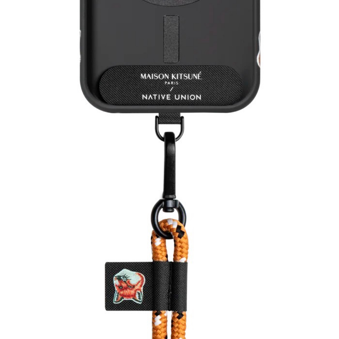 メゾンキツネ スマホショルダー スマホストラップ メゾンキツネ スマホショルダー スマホストラップ