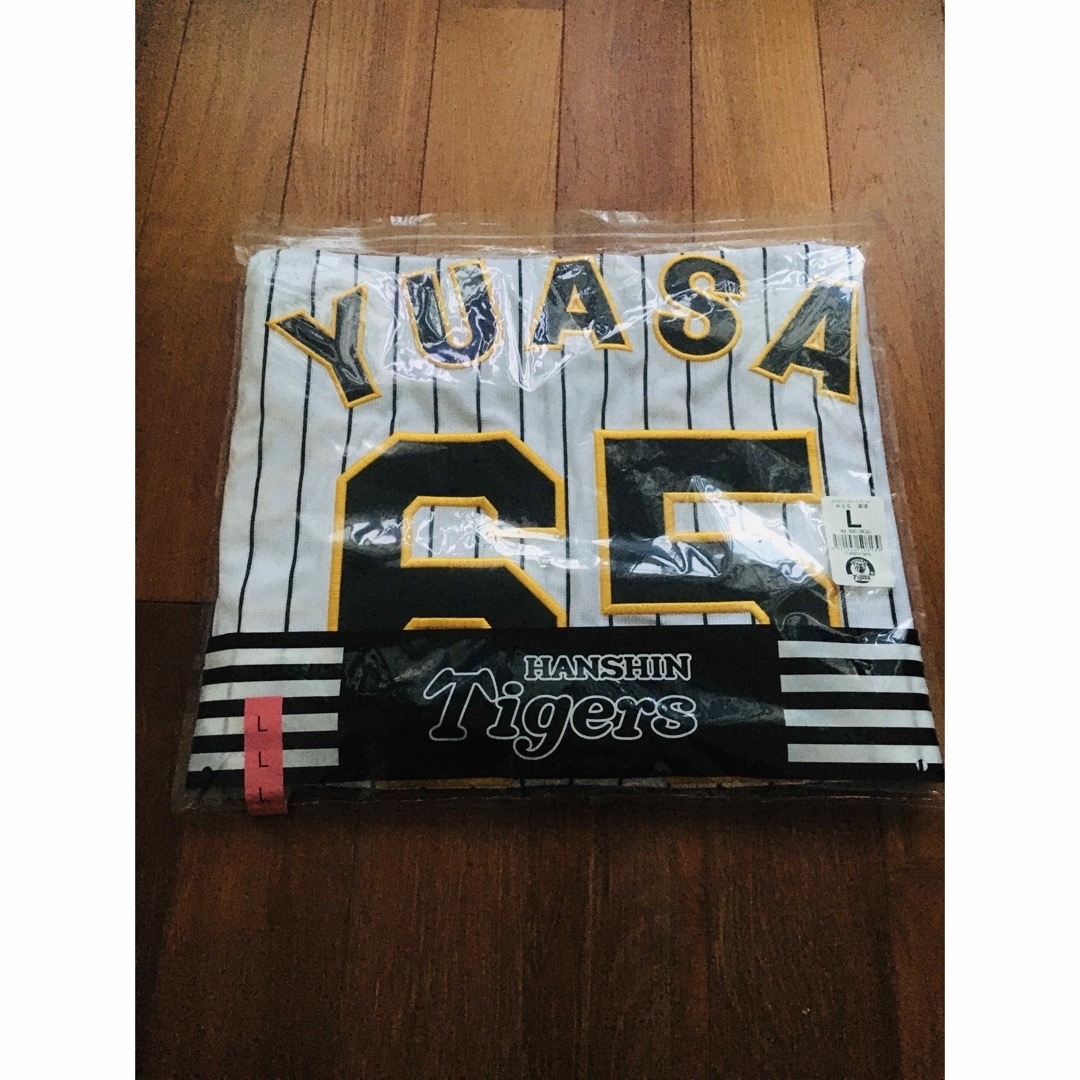 新品 未使用 阪神タイガース 湯浅 ユニフォーム L 湯浅 京己 新品 未使用 阪神タイガース 湯浅 ユニフォーム L 湯浅 京己