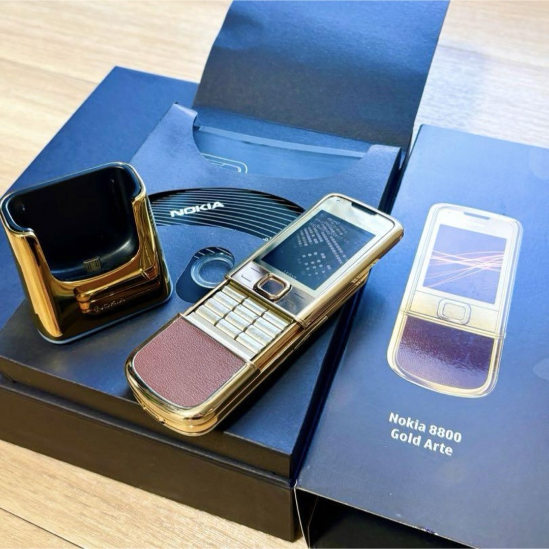 携帯電話本体 NOKIA - Nokia 8800 Arte Gold 4G