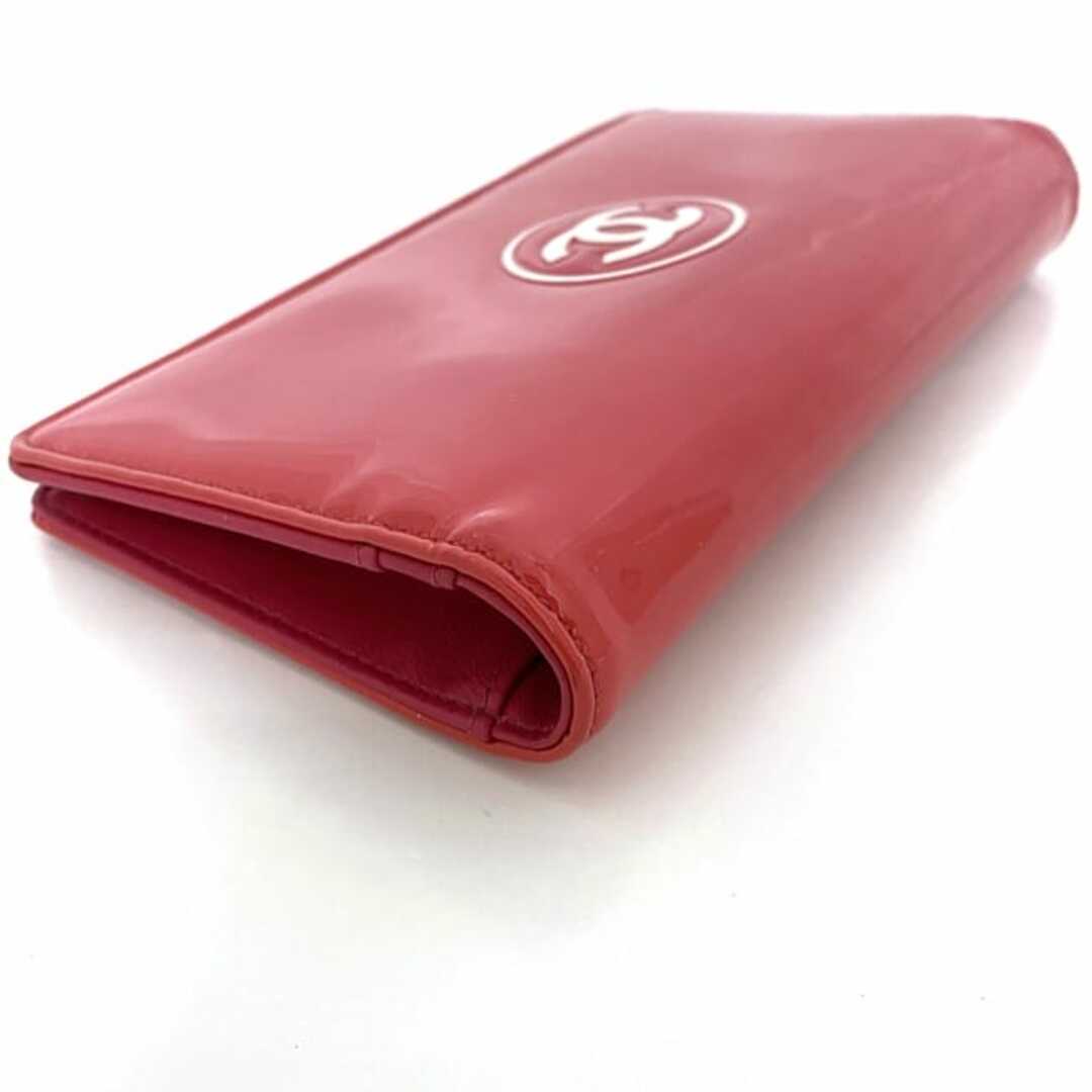 シャネル 二つ折り 長財布 f-21674 ピンク メイクアップライン シャネル 二つ折り 長財布 f-21674 ピンク メイクアップライン