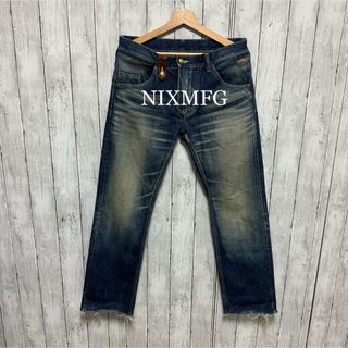 NIXMFG ユーズド加工セルビッチデニム!