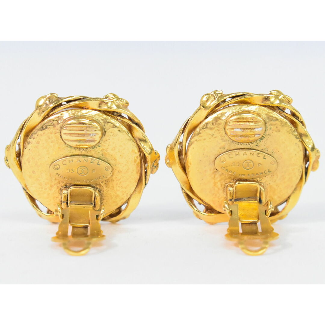 初売りセール CHANEL - 本物 シャネル CHANEL ココマーク フェイクパール イヤリング