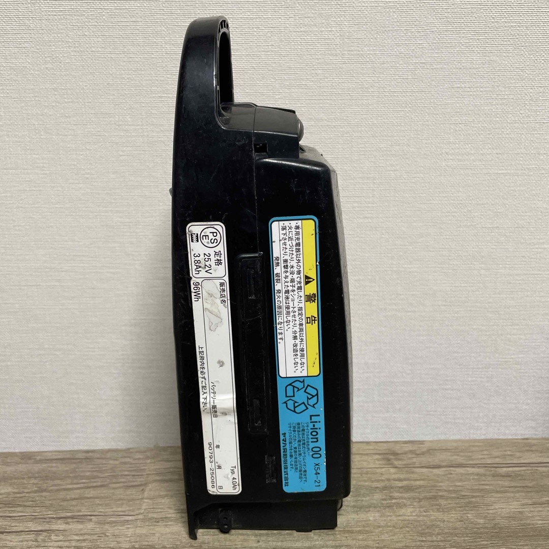 電動自転車バッテリー 中古 ヤマハ ブリヂストン 4ah x54-21 電動自転車バッテリー 中古 ヤマハ ブリヂストン 4ah x54-21