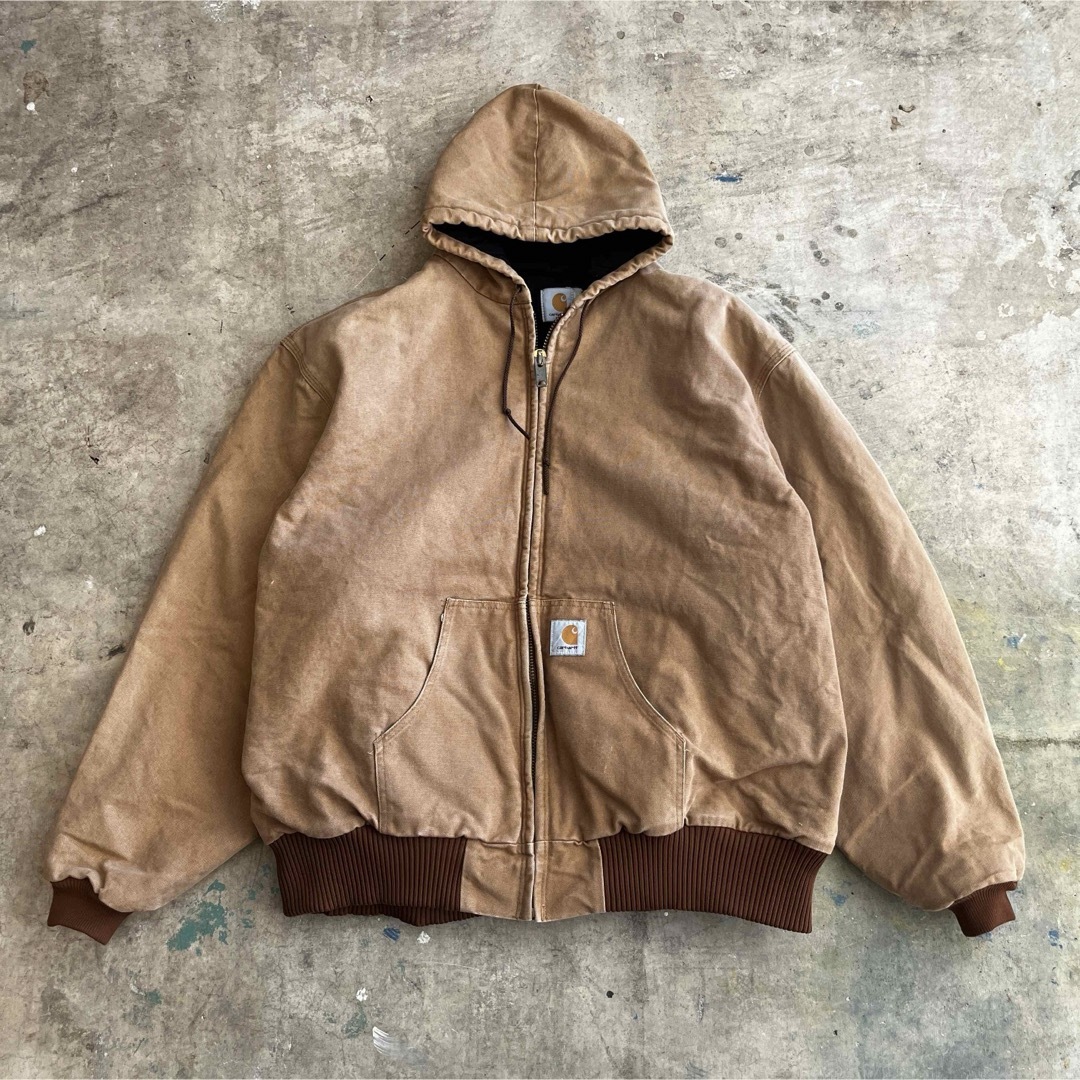 carhartt - Carhartt アクティブジャケット ダッフルジップパーカー