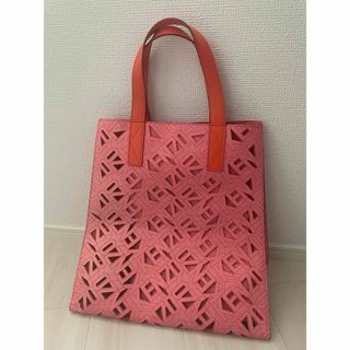 KENZO PARIS ケンゾー トートバッグ 大容量 ピンク 赤 - メルカリ