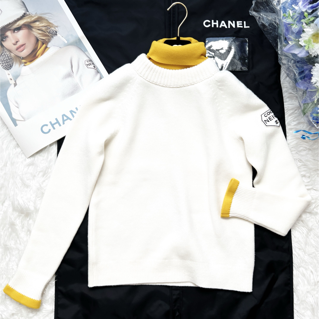 CHANEL - 極美品 CHANEL シャネル ココネージュ セーター CHANEL - 極美品 CHANEL シャネル ココネージュ セーター